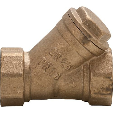 IPG Schmutzfänger PN16 Messing mit Edelstahlsieb R 1"" NEU
