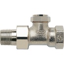 Return screw fitting Verafix E, straight through,...