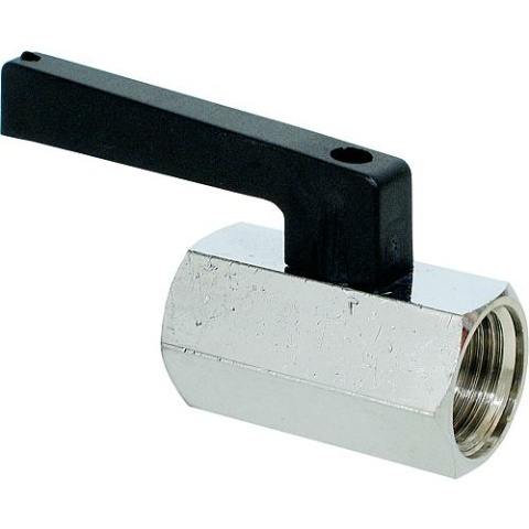 Eurotermo Mini-Kugelhahn mit langem Hebel 1/2"" x 1/2"" IGxIG NEU
