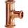 Aalberts koperen persfitting M-contour T-stuk, Ø 15 mm, type 7130 713015 NIEUW