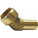 Złączka wtykowa Aalberts kolanko 45° i/a 15 mm typ...