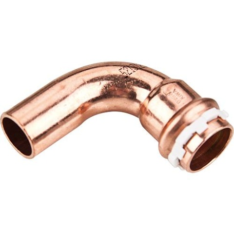 Aalberts Solar Pressfitting aus Kupfer Bogen 90°, 18 mm, I/A, Typ VCS 5001, V-Kontur 5001VS18 NEU