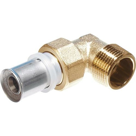 WS Pressfitting para racor codo contorno MSVR TH con AG 20x2 - 1/2 NUEVO