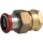 Eurotubi C-Stahl Pressfitting M-Kontur Durchgversch. mit Innengewinde flachdichtend 15-Rp1/2 NEU