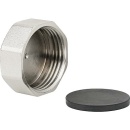 Tapón de cierre Ivar con IG 3/4"" niquelado NUEVO