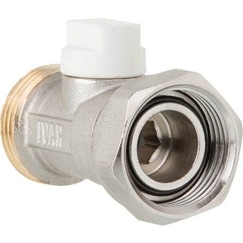 Ivar ball valve EUROKONUS 3/4"" with screwdriver operation and union nut NEW