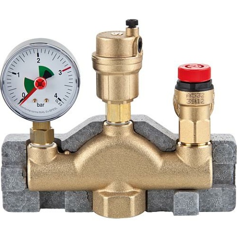 Isolamento Caleffi per caldaia gruppo di sicurezza R36070 NUOVO