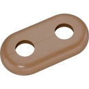 Megaro single rose type Milan Brown Beige - 16 mm NEW