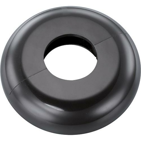 Rosetta doppia Megaro - tipo Milano nero-grigio - simile a RAL 7021 - 16 mm NUOVO