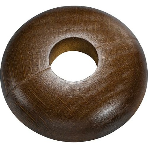 Megaro Madera Tipo Roseta Bosque Negro Haya Oscura - 16 mm NUEVO