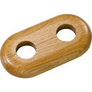 Megaro Holz-Doppelrosette Typ Schwarzwald Eiche - 15 mm NEU