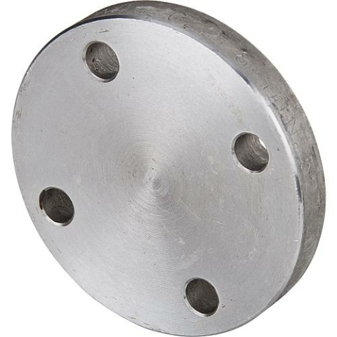 Kolnierz slepy czarny DIN2527, PN16, DN15 NOWOSC