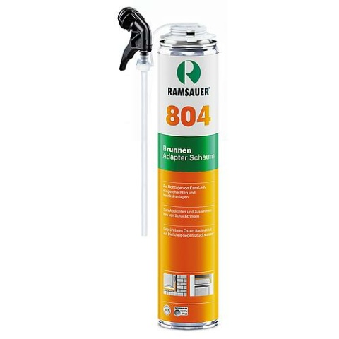 Ramsauer schiuma bene (PU) RAMSAUER 804 classe di fuoco F (Germania) bombola da 750 ml con valvola combinata 5858200 NUOVO