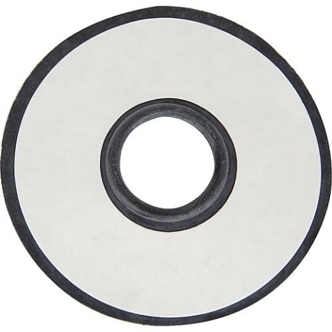 Haas safety splash guard made of rubber black inner Ø 28 mm (3/4"") NEW