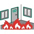 Silicone antincendio Ramsauer (B1) 340 grigio cartuccia da 310 ml 1600306 NUOVO