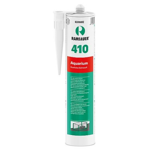 Ramsauer Aquarium 410 transparent fast-curing silicone sealant 310ml 2300300 NEW