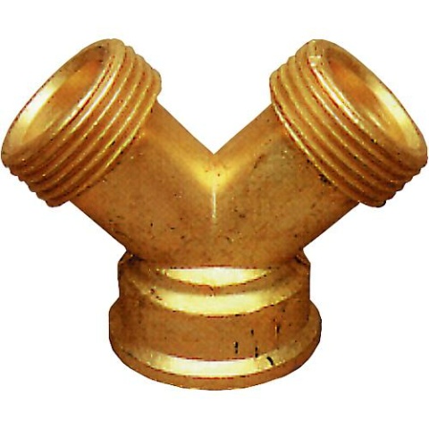 Manifold inlet 3/4"" IG, outlet 2x3/4"" AG NEW