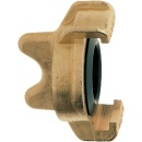 Geka plus-Blindkupplung mit Bohrung 40118 NEU