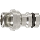 Geka Gerätestecker AG G 3/8`` Messing Stecksystem...