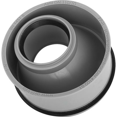 Réduction intérieure des eaux usées Airfit DN 110 x 50 11050IR NOUVEAU