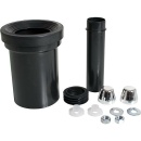 Otto Haas WC-Anschlussgarnitur mit Abflussrohr 90 mm und...