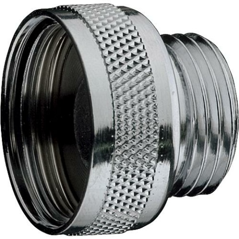 Hansgrohe threaded nipple IxA 3/4""x 1/2"" Chrome-plated brass 2024000 NEW