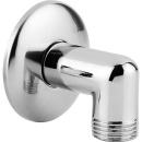 Codo de conexión mural Evenes con roseta DN15...