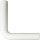 Flush pipe bend h=230xl=230 white NEW