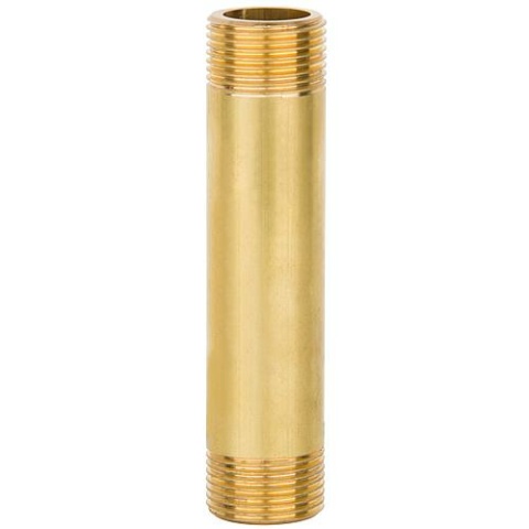 Raccordo per contatore acqua in ottone, DN20 (3/4"") x 110mm, per DN15 349Y007 NUOVO
