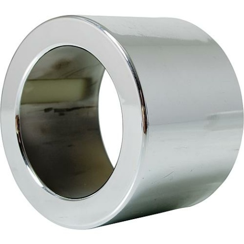 Wasser-Geräte Schutzhülse Chrom 60 mm tief, Außendurchm. 85 mm NEU