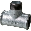 ATUSA Tempergussfitting verzinkt Nr. 133, T-Stück...