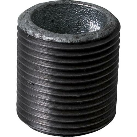 Hermann Schmidt gietijzeren fitting gegalvaniseerd Nr. 531 Enkele nippel, Ø 1"" NIEUW