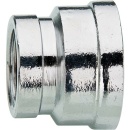 chromed Reducing sleeve 3/4"" x 1/2""...