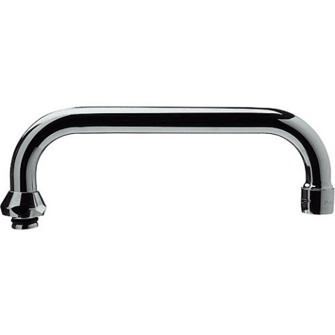 Caño en U latón cromado cierre cónico con 2 juntas tóricas 3/4"" x 200mm NUEVO