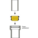 Haas Rillengummi DN 50 75 x 60 mm NEU