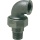 Hermann Schmidt malleable cast iron fitting, black Elbow fitting 3/4"" (i/a) type 98, conical sealing NEW