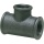 Hermann Schmidt malleable cast iron fitting, black T-piece 90°, 3/4"" x 1/2"" Type 130, reduced (IG) NEW