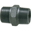 Hermann Schmidt malleable cast iron fitting, black hex....