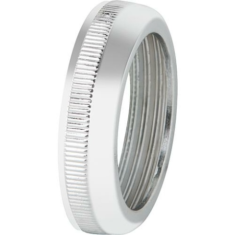 Chrome-plated brass knurled nut DN32(11/4"") for siphon pipes 32mm NEW