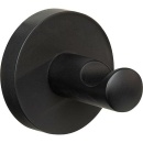 Evenes gancio per asciugamani Eldrid nero ottone nero NUOVO