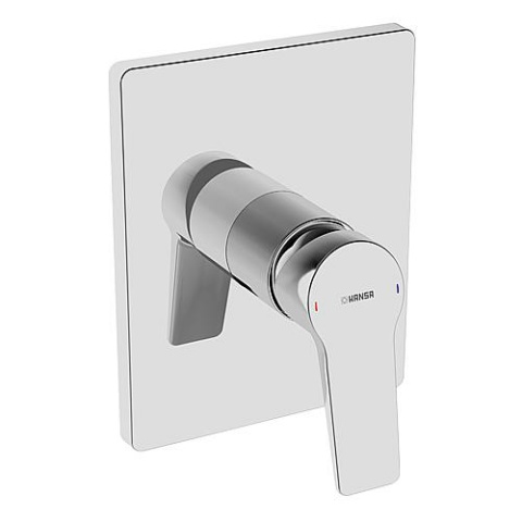 Hansa concealed shower mixer Hansatwist rosette 150x185 mm chrome NEW