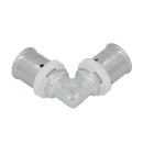 Comisa Pressfitting pour MSVR coude 90°, étamé, 20x2 - 20x2mm, contour TH NOUVEAU