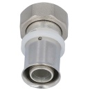 Comisa pressfitting for MSVR screw connection, flat, tin-plated, 16x2 - 3/4"" IG, TH contour NEW