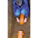 Manchon coulissant double Airfit Plus DN 125, pour tuyaux enterrés 30125KG NOUVEAU