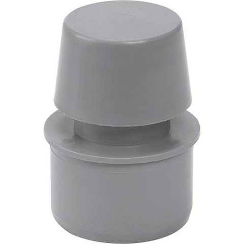 Aérateur de tuyau Airfit en PP pour tuyau dévacuation, DN 50 gris 57050RB NOUVEAU