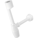 Sifone per orinatoio D=40x230 mm PP / ABS bianco NUOVO