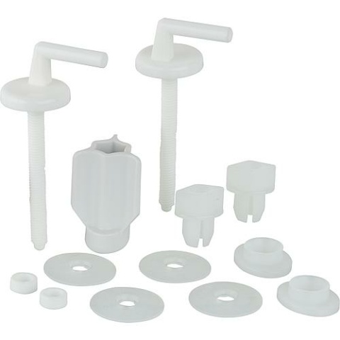 Hamberger Bisagra WC sanitaria Haro BO301Y Nylon,Tuerca FastFix,Ajuste en 2 puntos 400024 NUEVO