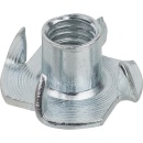 Drive-in nuts M6x9 galvanized PU=100 pieces NEW