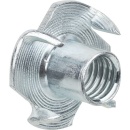 Drive-in nuts M8x11 galvanized PU=100 pieces NEW