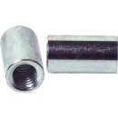 Fischer threaded sockets round galvanised M6x30 PU=100...